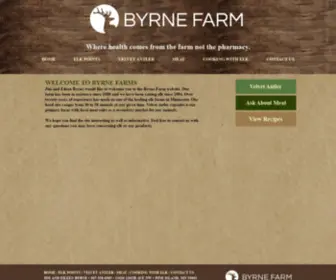 BYrnefarm.com(Byrne Farm Elk) Screenshot