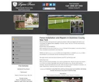 BYrnefence.net(Fence Installation and Repairs) Screenshot