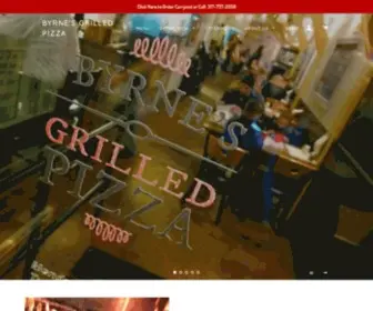 BYrnespizza.com(Byrne's Grilled Pizza) Screenshot