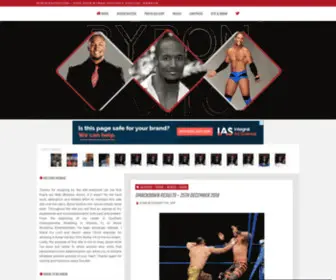 Byron-Saxton.com(The Official Website for WWE Superstar Byron Saxton) Screenshot