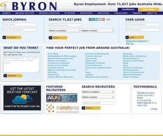 Byron.com.au(Byron Employment) Screenshot