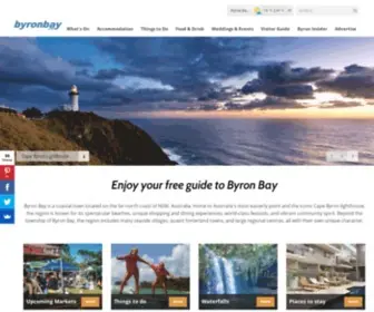 Byronbay.com(Byron Bay) Screenshot