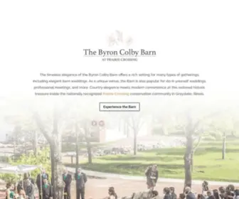 Byroncolbybarn.com(The Byron Colby Barn) Screenshot