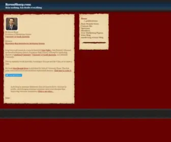 Byronsharp.com(ByronSharp) Screenshot