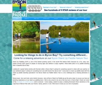 Byronstanduppaddle.com.au(See hundreds of 5 STAR reviews of our Nature Tours) Screenshot