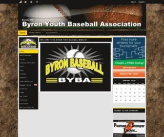 Byronyouthbaseball.com(Baseball) Screenshot