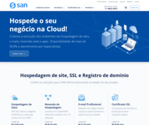 Bysite.com.br(Plataforma Cloud Host) Screenshot