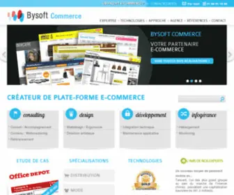 Bysoft-Commerce.com(Votre partenaire E) Screenshot