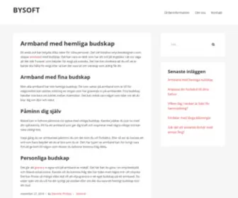 Bysoft.se(BySoft) Screenshot