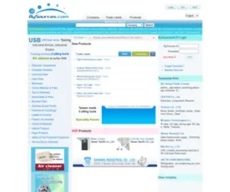 Bysources.com(BySources Global B2B Taiwan Manufacturers and Taiwan Suppliers) Screenshot