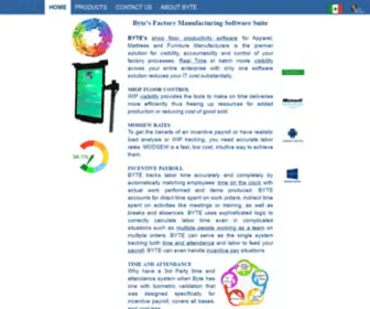 Byte-SS.com(APPAREL SOFTWARE) Screenshot