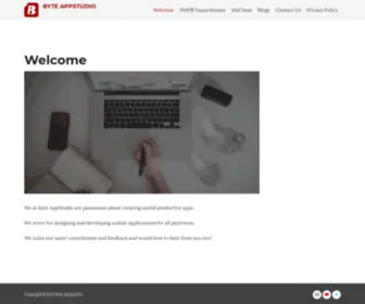 Byteappstudio.com(Creating useful apps for learning) Screenshot