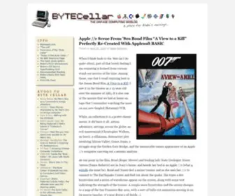 Bytecellar.com(The Vintage Computing Weblog) Screenshot