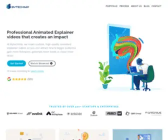 Bytechimp.io(Animated Explainer Video Company) Screenshot