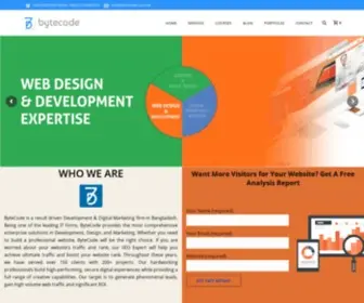 Bytecode.com.bd(Development & Digital Marketing Firm) Screenshot