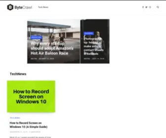 Bytecrawl.com(TechNews) Screenshot