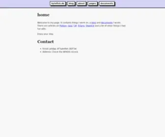 Bytefish.org(Bytefish) Screenshot