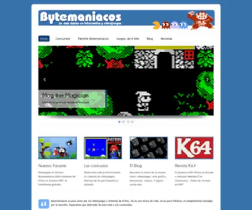 Bytemaniacos.com(Bytemaniacos) Screenshot