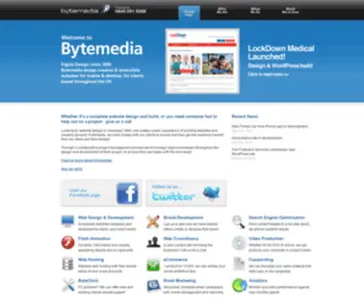 Bytemedia.co.uk(Swansea Web Design) Screenshot