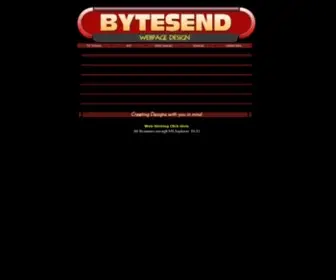 Bytesend-INC.com(BYTESEND Webpages) Screenshot