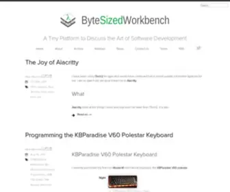 Bytesizedworkbench.com(Index) Screenshot