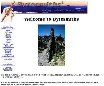 Bytesmiths.com(Bytesmiths: Welcome) Screenshot