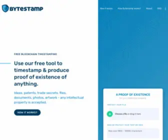 Bytestamp.net(ByteStamp) Screenshot