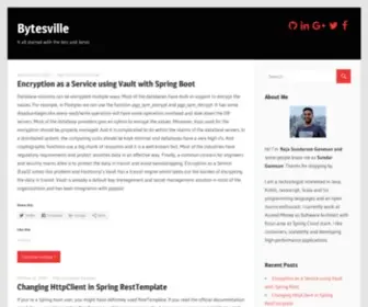 Bytesville.com(It all started with the bits and bytes) Screenshot