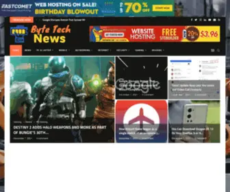 Bytetechnews.com(Technology News Portal) Screenshot
