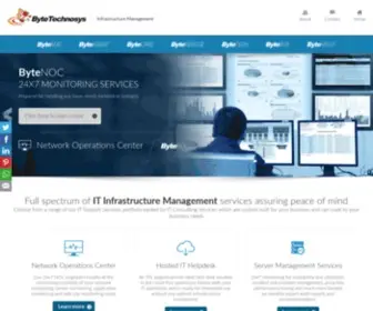 Bytetechnosys.com(Infrastructure Management Services) Screenshot