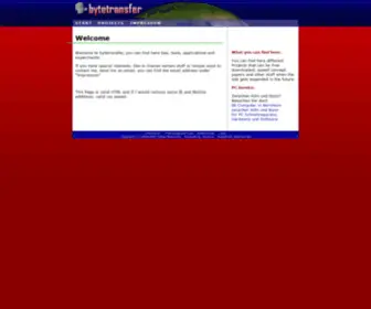 Bytetransfer.de(bytetransfer) Screenshot