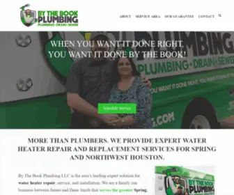 BYthebookplumbing.com(Plumbing Done Right) Screenshot