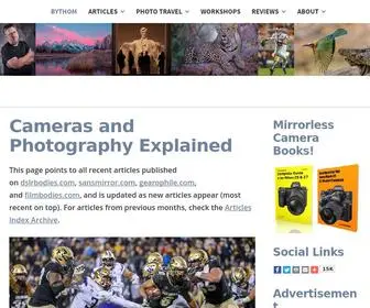 BYthom.com(New Camera and Photography Articles) Screenshot