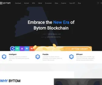 Bytom.io(A digital asset layer protocol) Screenshot