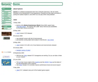 Bytonic.de(Bytonic Software) Screenshot