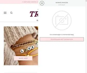 BYtrend.nl(Hier vind je de meest trendy sieraden die met veel liefde zelfgemaakt en uitgezocht zijn. By Trend) Screenshot