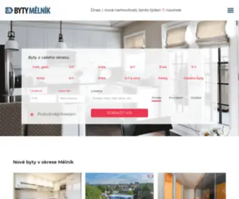 BYTY-Melnik.com(Mělník) Screenshot