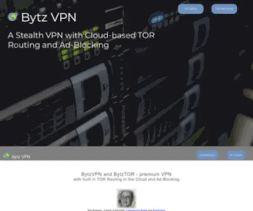 BYTZVPN.com(Bytz VPN) Screenshot