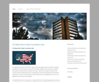 Byupoliticalscienceblog.com(Byupoliticalscienceblog) Screenshot