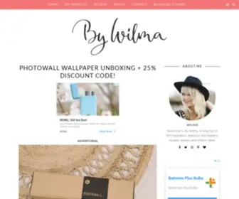 Bywilma.com(By Wilma) Screenshot