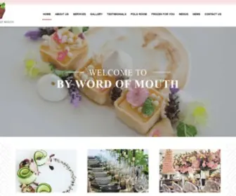 Bywordofmouth.co.za(Events Management Johannesburg) Screenshot