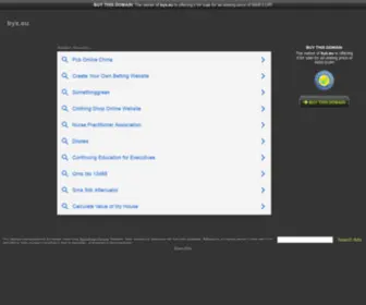 BYX.eu(BYX) Screenshot