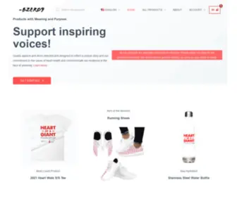 Bzero9.online(Products with meaning and purpose) Screenshot