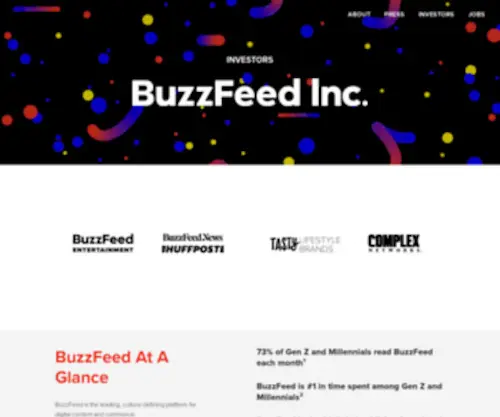 BZFD.com(BuzzFeed Inc) Screenshot