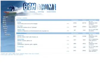 Bzhecume.com(Bzh surflog) Screenshot