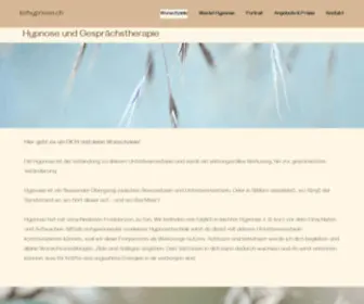 BZHYpnose.ch(Bzhypnose und gesprächsterapie) Screenshot