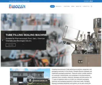 Bzmachinery.net(Filling Machine Manufacturer) Screenshot