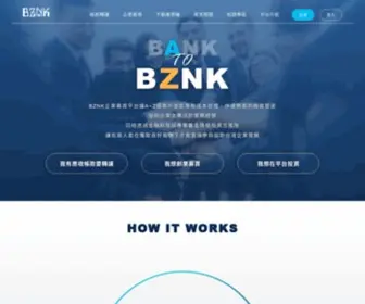 BZNK.com(Bank to Bznk) Screenshot