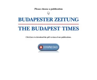 BZT.hu(Budapest Times) Screenshot