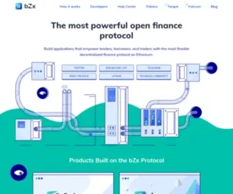 BZX.network(A Protocol For Tokenized Margin Trading and Lending) Screenshot